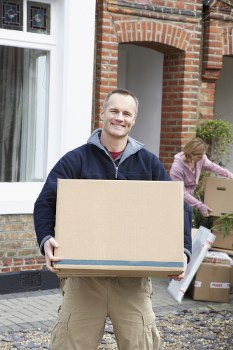Man with van service helping with a local move in Colliers Wood