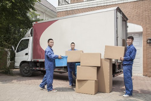 Man and van vehicle ready for a local move in Collierswood