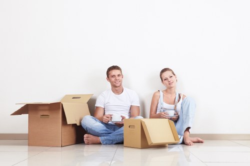 House removalists in Collierswood preparing furniture for a local home move