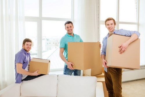 Collierswood man and van helping with furniture and boxes